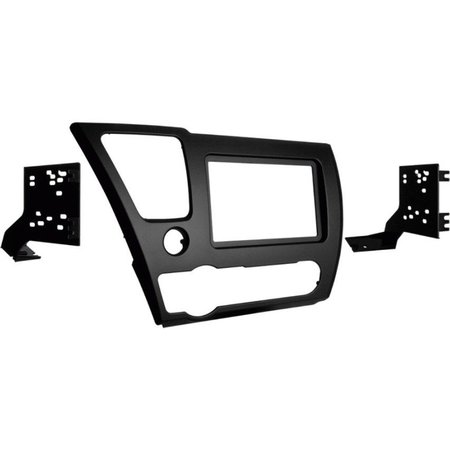 METRA 2013-Up Honda Civic Double Din Mounting Kit, Black 957882B